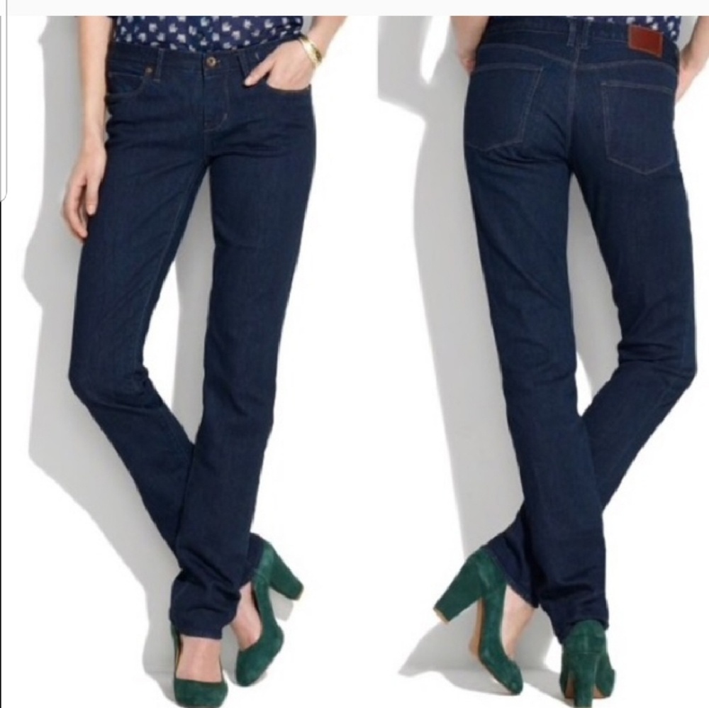 FLASH SALE!Madewell rail straight Jeans